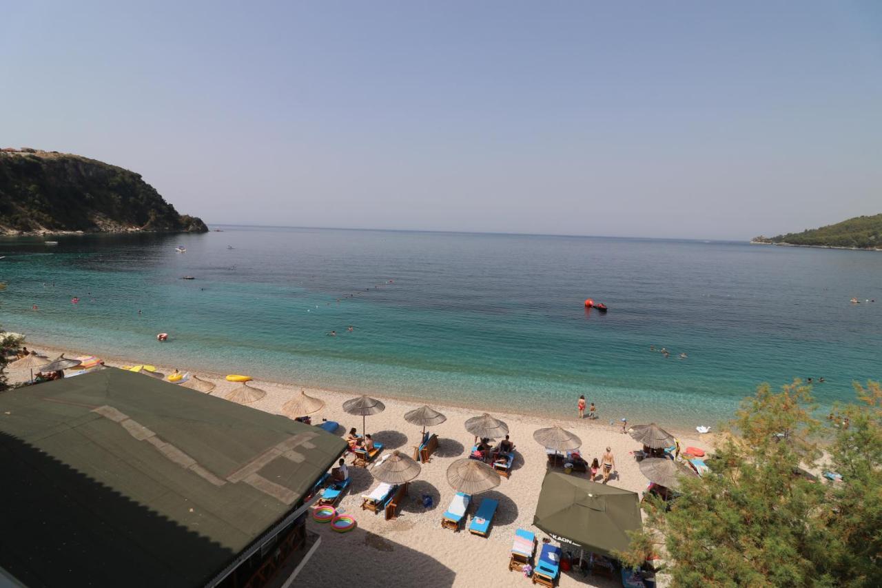 Hotel Potami Beach - Mondi Goro Himarë Dış mekan fotoğraf