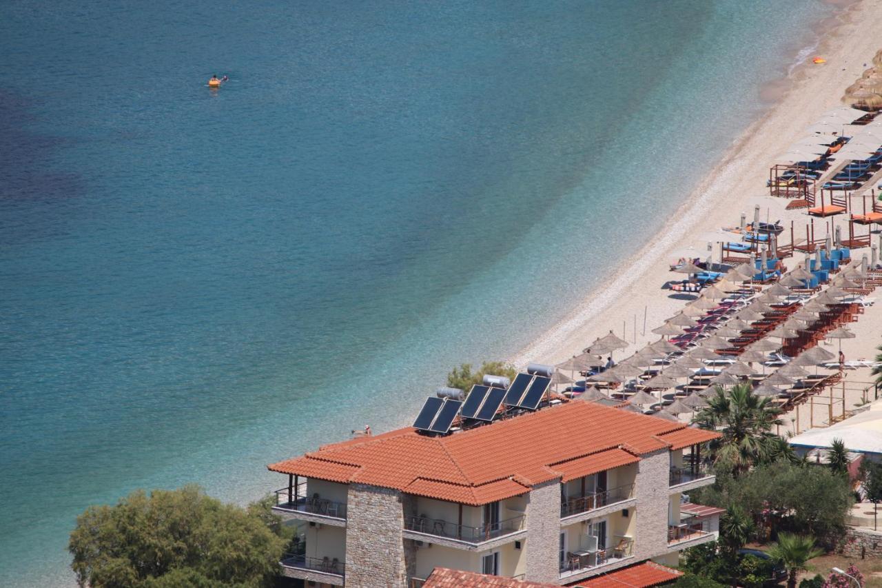 Hotel Potami Beach - Mondi Goro Himarë Dış mekan fotoğraf