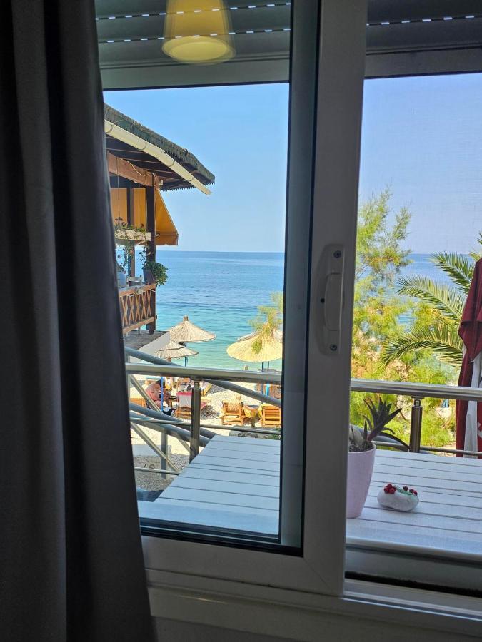 Hotel Potami Beach - Mondi Goro Himarë Dış mekan fotoğraf